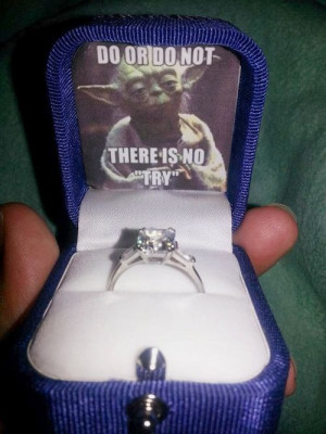 Star Wars Marriage Proposal