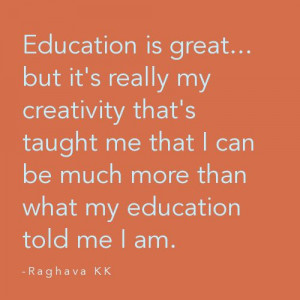 ... graduate, I really believe more in my creativity. #creativity #quote