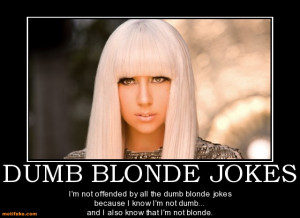 Dumb Blonde