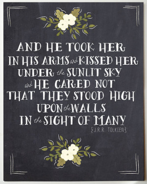Famous Tolkien Quotes http://www.etsy.com/listing/116662833/jrr ...