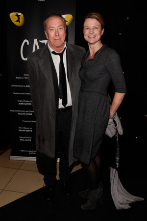 Steve Bisley and Amanda Imrie CATS Opening Night Sydney