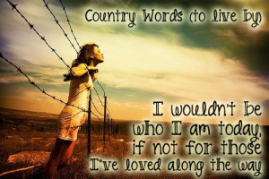 Country Words (to live by)