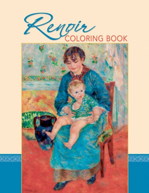 Home PomegranateKids All Renoir Coloring Book