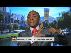 Dr. Farrah Gray supports Young Black Minds and is an exemplary tale of ...