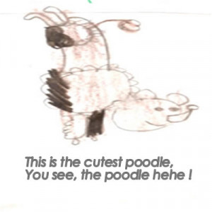 For sure, the author is a small little girl who happens having great ...