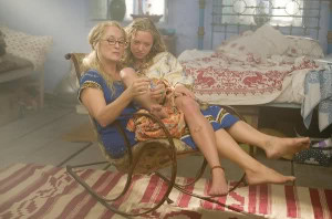 Meryl Streep & Amanda Seyfried (foot bottoms!)
