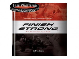 Finish Strong Book - DVD & FREE Wristband