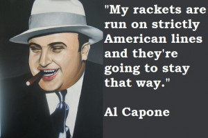 Al Capone Quotes Kindness Al capone quote art print