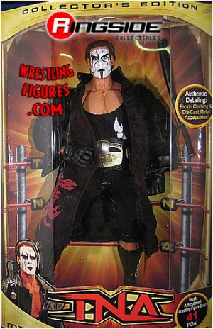 Wrestling Action Figure Sting Tna 12 Collector Edition 1 picture