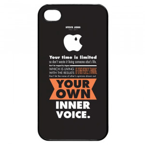 Steve Jobs Life Quotes iPhone 4 Case