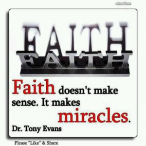 Faith and miracles