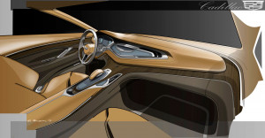 Cadillac El Mirage Concept Car Interior