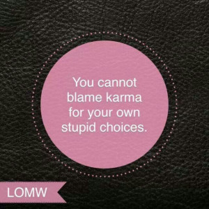Exactly. And that is because you cannot label spite and revenge as ...