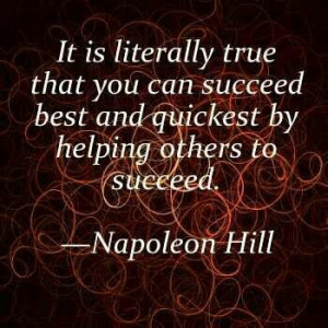 Inspiring Quote Serving Others