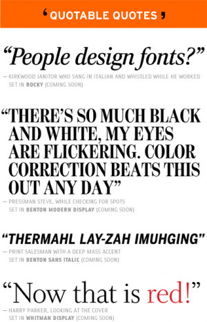 One-Line Type Specimens Third Edition