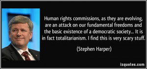 Human rights commissions, as they are evolving, are an attack on our ...