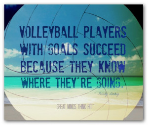 Beach Volleyball Posters With Inspirational Volleyball Quotes