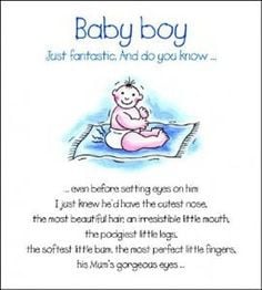 Baby Boy Nursery Decor - Baby Nursery Quotes - Baby Boy Nursery Wall ...