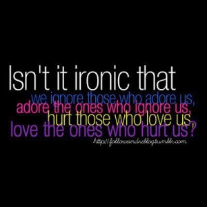 isn t it ironic that