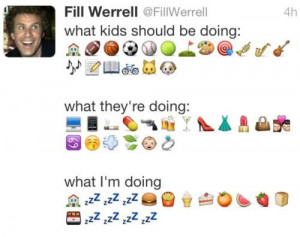 Will Ferrell at Twitter Emoji Win!