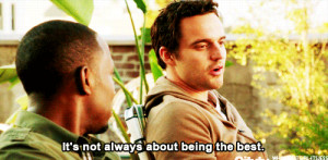 top 10 gifs about New Girl quotes