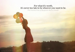 curious case of benjamin button movie quotes