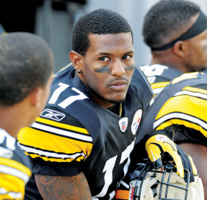 Steelers wide receiver Mike Wallace was made for television.