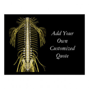 Chiropractic Quotes & Sayings Customized Poster