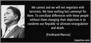More Ferdinand Marcos Quotes
