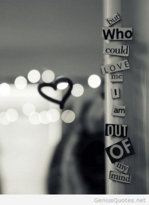 Out of my mind quote