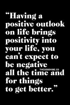 Positive Outlook Quotes