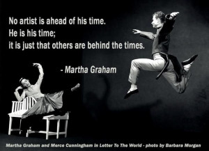 Martha Graham and Merce Cunningham