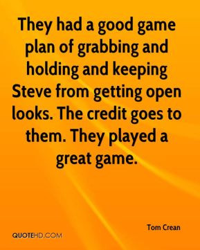 Game plan Quotes
