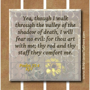 ... comfort me psalm 23 4 kjv bible verses to share # bible # verses