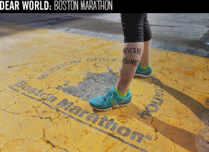 physical therapist in Boston, who was standing near the finish line ...
