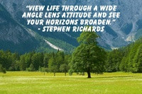 www.cosmicordering.net - Broaden your horizons quote from author ...