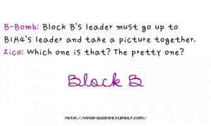 Block B Kpop Quotes