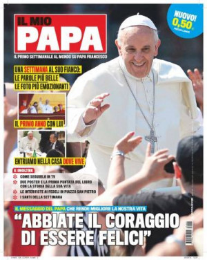 Nasce la nuova rivista di gossip su Bergoglio: “Il mio Papa”