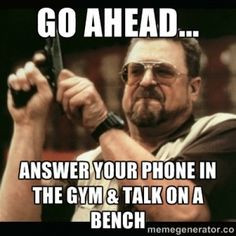 Funny gym meme taken from - Workout Of The Day 5 - WC Fitness Personal ...