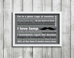 INSTANT DOWNLOAD - Anchorman Quotes Print