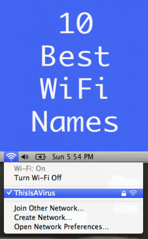 Too funny: 10 best wifi names to totally freak out your friends and ...
