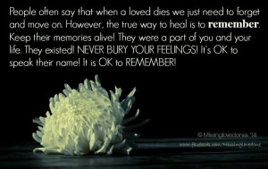 Mourning Loved Ones Quotes