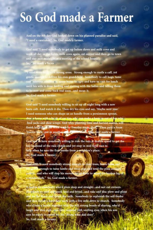 ... Quotes, Farms Quotes, Farmers Poems, Love Quotes Country, Awesome