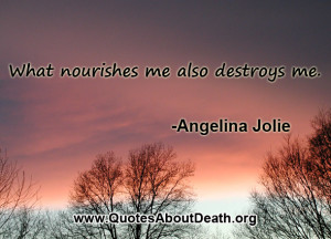 Famous quotes about death