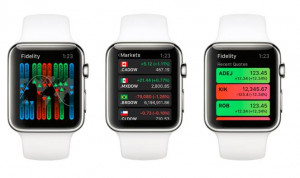The Fidelity Mobile for Apple Watch app offers stock quotes and ...