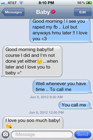 Boyfriend And Girlfriend Text Messages Tumblr