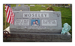 Picture of Iowa cemetery headstone designed and manufactured by the ...
