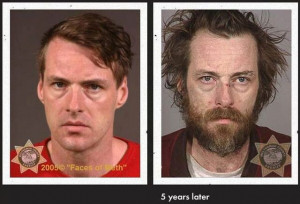 meth tweeker tattoos faces of meth users before and after
