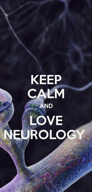 Keep Calm And Neurology Resident Poster