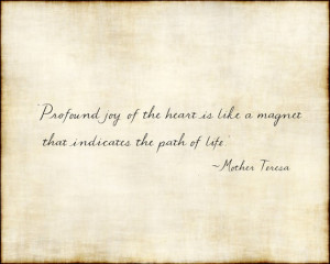 Profound Joy Of The Heart Is Like a Magnet That indicates The Path Of ...